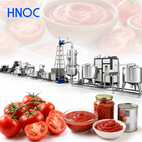 HNOC Kleinschalige Tomatensaus Productielijn Ketchup Maakmachine Tomatenpuree Verwerkingslijn