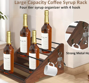 Nhà Bar Giá rượu cho rượu rượu chai nước lưu trữ cho phòng khách nhà bếp hầm rượu công cụ đa chức năng lưu trữ thực phẩm - Product Image 6