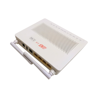 Router Terminal Jaringan Optik (ONT/ONU) Hs8145c Xpon Gpon 1GE+3FE+1Tel+USB 2.4g Wifi Bekas