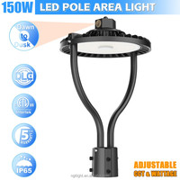 Lampe de jardin extérieure à LED 150W 100W 80W 60W Corps en aluminium étanche pour insertion de pelouse pour chemin, cour, luminosité, jardin.
