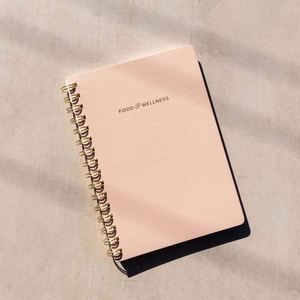 My Daily <b>Planner</b> Food Wellness Nutrition Fitness Journal Printed Paper Cover A5 Size 100 Sheets Custom Logo Gift - Product Image 1