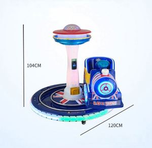 Produit phare : Machine de jeu de train électrique rotative à monnayeur pour enfants, avec piste et rotation à 360° - Product Image 6