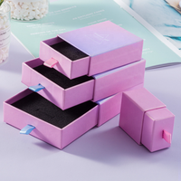 Boîte d'emballage en carton de luxe avec Logo personnalisé, coffret en papier pour bijoux avec impression, top et bas à lèvres, boîte cadeau en papier