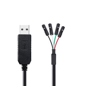 สายเคเบิลแปลงสัญญาณ KANGSHENG FTDI FT232 Uart USB เป็น TTL Serial พร้อมหัวต่อ 4p Dupont - Product Image 4