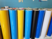 Vinilo Adhesivo Brillante y Mate de Colores para Plotter de Corte, Rollo de Vinilo de 1 a 3 Años de Duración
