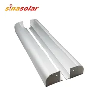 Nouveau becquet de support de montage de panneau solaire latéral en aluminium 550mm pour RV/caravane/marine/camping-car