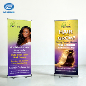 <span class=keywords><strong>Banner</strong></span> Enrollable Plateado Premium de <span class=keywords><strong>100x200</strong></span>, Soporte de Exhibición Retráctil Impreso Personalizado, Portátil para Promoción de Eventos - Product Image 2