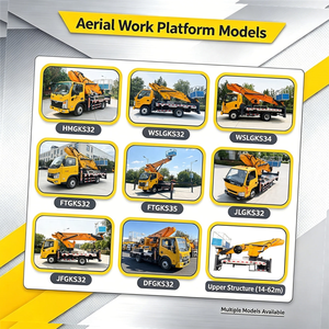 Plataforma de Trabajo Aérea con Elevador Tripulado, Nueva Condición, Nuevo Diseño, Transmisión Automática, Motor Diésel, Altura de Trabajo de 32 m - Product Image 4