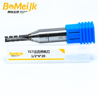 Outil de coupe TCT 3 cannelures personnalisable pour le travail du bois en matériau carbure Support OEM