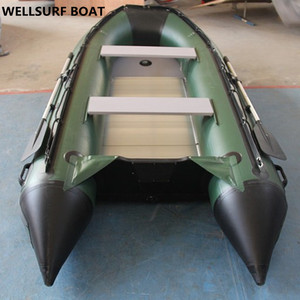 Weihai Factory 230/250/360/430/520cm Aluminium Floor 0.9/1.8mm PVC Hull <b>Inflatable</b> Rubber Boat Pvc Aluminium Floor <b>Inflatable</b> - Product Image 5