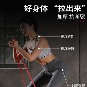 Bande de Résistance de Yoga All Good Beauty en TPE et Latex, Élastique, Unisexe, Durable, Tous Âges, Sac OPP 04310 - Product Image 3