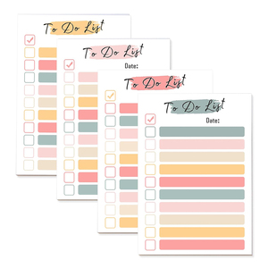 Bán Buôn Biểu Tượng Tùy Chỉnh In Ấn Mua Sắm Danh Sách Tủ Lạnh Sticker Mềm Từ Backboard Danh Sách Notepad - Product Image 1