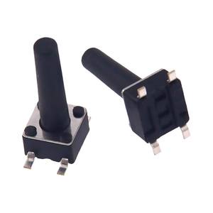 Interruptores Táctiles de 4.5x4.5mm, 4 Pines, Montaje Superficial SMT, SPST Independientes, Resistentes al Polvo, Certificación ROHS, Paquete de 2000 Unidades en Bobina - Product Image 2