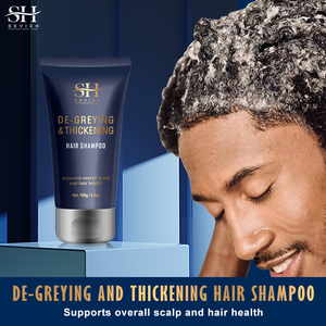 Champú personalizado 2 en 1, oscurecimiento Natural, engrosamiento, efecto rápido, champú <span class=keywords><strong>para</strong></span> teñir <span class=keywords><strong>el</strong></span> <span class=keywords><strong>cabello</strong></span> negro <span class=keywords><strong>para</strong></span> hombres - Product Image 2