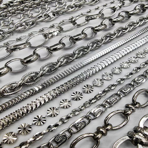 Chaînes de bijoux, chaînes métalliques pour sacs et accessoires vestimentaires, multiples spécifications, vente directe d'usine - Product Image 1
