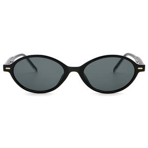 Gafas de Sol Superhot Eyewear 81114, Moda 2025, Retro, Ovaladas, Montura Pequeña, UV400, CP Temple Shades - Product Image 2