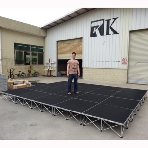 เวทีพกพาแบบพับได้สำหรับงานในร่ม - Product Image 2