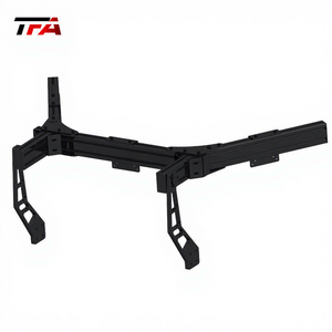 终极铝制四臂显示器支架，适用于赛车模拟器、电子竞技工作站、多屏沉浸式游戏比赛 - Product Image 3