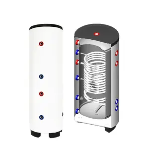 300L二相ステンレス鋼多機能タンク集中暖房システム温水ボイラー疲労試験ホテル用