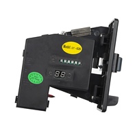 Accepteur de pièces multi-monnaies à panneau noir, sélecteur de pièces, pièces de monnaie pour distributeurs automatiques, pièces de monnaie pour bornes d'arcade, validateur de pièces, accepteur de jetons pour le marché thaïlandais