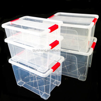 Molde de inyección automático de plástico para cajas de almacenamiento de cocina, con pin expulsor y canal caliente, multicapa, para uso doméstico, económico