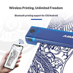 Stampante Termica AIMO A4 T08F per <span class=keywords><strong>Tatuaggi</strong></span>, Rotolo Lungo per Trasferimento Disegni - Product Image 2