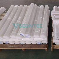 Barre en nylon PA6 haute performance 10mm 20mm 30mm 50mm 80mm Plastique technique PA6 Barre pleine PA66 PA6