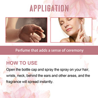 Eau de Parfum Florale pour Femme, Parfum Doux Longue Durée, Cadeau Idéal pour Rendez-vous, Expédition depuis Entrepôt Étranger