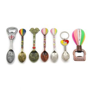Cucharas de recuerdo personalizadas al por mayor con logo, de aleación de zinc, latón, metal, regalo, diseñadas por fábrica, medallas deportivas de moda, de hierro, para países turísticos. - Product Image 5