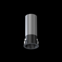 Spot LED encastré COB 10W pour éclairage commercial, spot LED 15W, diffuseur couleur blanc/noir/doré/cuivre