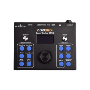 DOREMiDi Dispositif d'Accompagnement Automatique USB Compatible avec les Claviers MIDI et les Instruments à Vent Électroniques Module Sonore (EWI) SM-10 - Product Image 1