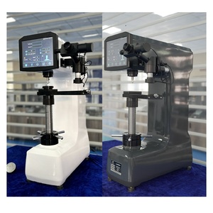 Probador de dureza universal con pantalla táctil de 3kg a 250kg Diamond Rockwell Indenter 15x Ocular Vickers prueba Brinell - Product Image 4