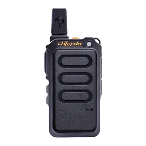 Chierda Licença Livre PMR 446 Walkie Talkie Dois Sentidos Rádio Portátil Guia Turístico Rádio CD-X9