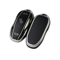 Étui de protection pour clé de voiture en TPU souple de qualité supérieure GSAISI pour DongFeng AEOLUS pour les modèles Fengon Porte-clés Porte-clés Sac d'usine