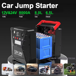 Booster de batterie d'urgence 4000A pour moteurs 8L 42000mAh avec PD USB-C - Product Image 5