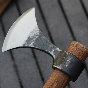 Scacco a coda di rondine per esterni con manico in legno forgiato strumento portatile multiuso tattico per la sopravvivenza della giungla di sopravvivenza - Product Image 4
