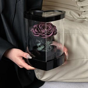 Rose éternelle fleur boîte ornement créatif bricolage <span class=keywords><strong>avis</strong></span> de mariage usine en gros pour <span class=keywords><strong>la</strong></span> saint valentin fête des mères plantes conservées - Product Image 4