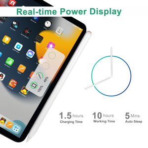 ID730 Nouvelle Version 2026 Stylet Actif Fin à Rejection de Paume avec Chargement Magnétique Sans Fil et Logo pour <span class=keywords><strong>Apple</strong></span> <span class=keywords><strong>Pencil</strong></span> 2ème Génération <span class=keywords><strong>iPad</strong></span> - Product Image 3