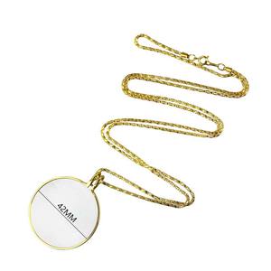 Promo Grosir Kalung Pembesar 5X untuk Wanita, Ibu, Lansia, Hadiah, Kalung Rantai Panjang, Kaca Pembesar untuk Membaca, Liontin Kalung Pembesar - Product Image 6