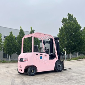 Chariot élévateur électrique à batterie homologué CE, fabriqué en Chine, pour les travaux de manutention de marchandises lourdes en port et en entrepôt - Product Image 6