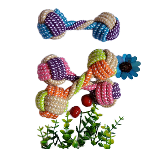 Sıcak satmak Pet oyuncaklar pamuk halat köpek çiğnemek oyuncak - Product Image 5