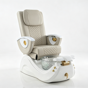 Luxueux nouveau design ongles salon pied spa <span class=keywords><strong>soin</strong></span> chaise électrique réglable inclinable massage pédicure spa chaise avec lumières led - Product Image 1