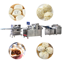 Machine à faire des momo baozi, économie de coûts, machine à faire des petits pains farcis à la vapeur multifonctionnelle pour les usines alimentaires