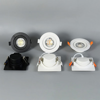 Le plafonnier rond Downlight mobile de 5W 7W a enfoncé le projecteur de tache de 38 degrés mené