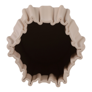 Vaso moderno stampato in 3D per decorare il soggiorno, la camera da letto, l'ufficio o come complemento d'arredo da tavolo - Product Image 6