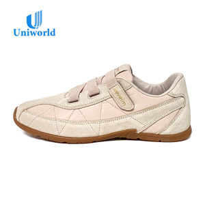 Fournisseur direct du Bangladesh sur Alibaba |   Baskets Velcro Femme - Chaussures plates confortables style coréen pour femme, à enfiler, effet pieds nus - Product Image 2