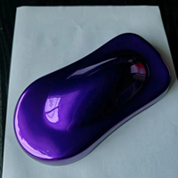 Peintures en poudre électrostatiques PPHC1102 violettes, couleur bonbon, écologiques, pour la peinture par pulvérisation électrostatique en gros