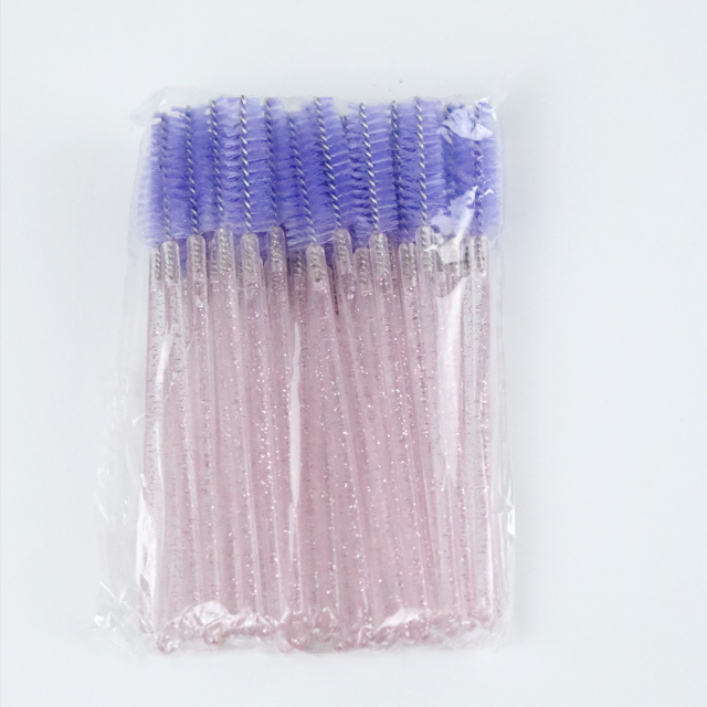 manche en cristal violet