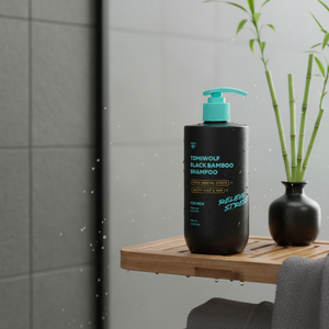 [ROOICELL] Color <b>Hair</b> <b>Shampoo</b> <b>Hair</b> loss <b>Korean</b> beauty TOMIWOLF Black Bamboo <b>Men</b> 500ml Soft Follicle Care Roots - Product Image 3