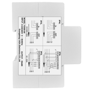YADA YDS60-80 3フェーズデジタルスマートエネルギーモニタリングシステム電力品質メーターHuawei PVインバーター用 - Product Image 3